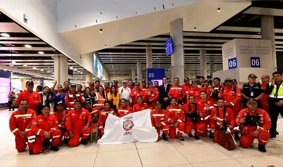 “Bienvenidos a casa y muchas gracias, héroes al servicio de la humanidad”