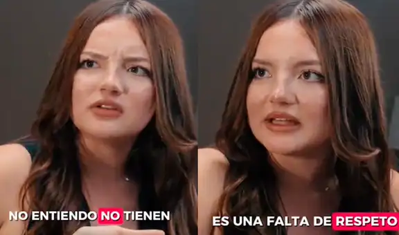 Actriz Francisca Aronsson 'enfurece' en plena entrevista con querida influencer por preguntas incómodas: "¡Es una falta de respeto!"