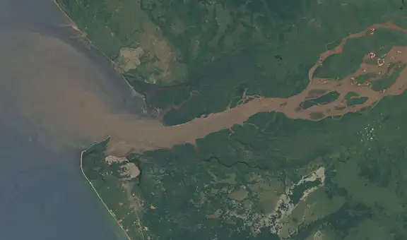 Desde el Congo fluyen cada segundo 40.000 metros cúbicos de agua dulce hacia el Atlántico: un estudio analiza cuál es su destino final