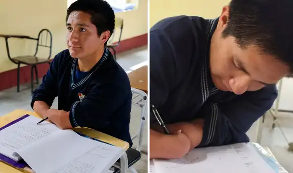 Nació sin manos ni piernas, tiene 16 años y sueña con ser médico: la historia de Dalmacio conmueve en Lambayeque