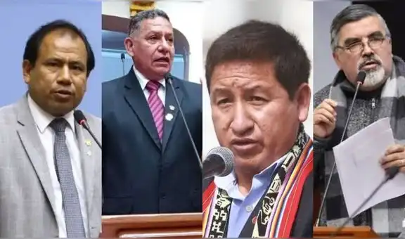 Fiscalía inicia investigación contra Guido Bellido, Alex Paredes, Esdras Medina y Edgar Tello por presuntos sobornos