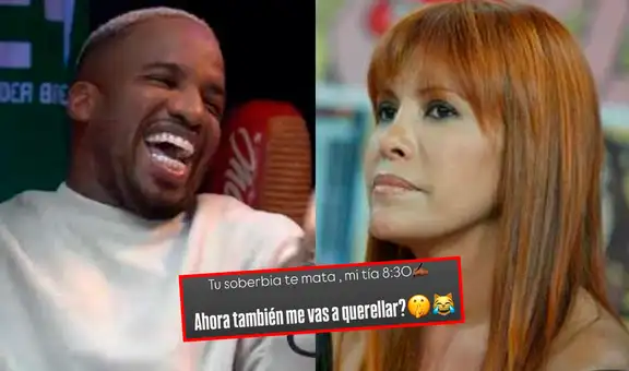 Jefferson Farfán manda fuerte mensaje tras mostrar pruebas de presunto incumplimiento de servicio comunitario de Magaly Medina: "Tu soberbia ..."