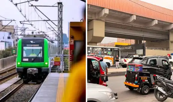 Línea 1 del Metro de Lima: cierran dos estaciones en SJL por el ingreso de persona a la vía férrea