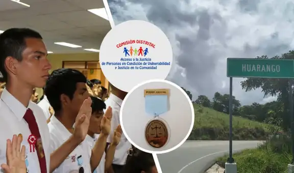 Juzgado de Paz Letrado de Huarango juramentará a seis estudiantes como Jueces de Paz Escolar
