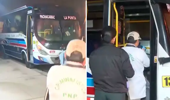 Disparan contra bus lleno de pasajeros en Manchay: mujer resultó herida tras roce de bala