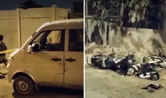 Chofer es asesinado y sicarios son atropellados por compañero de la víctima durante su fuga en Carabayllo