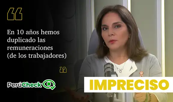 ¿Las remuneraciones se duplicaron en los últimos diez años?
