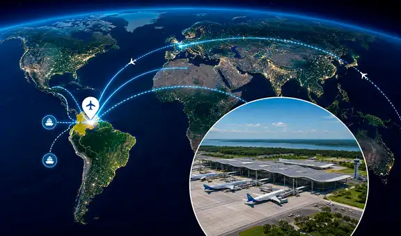 El nuevo megaproyecto aéreo de US$2.000 millones que unirá América Latina con Europa y Asia: tendrá una pista de carga de 3.000 metros