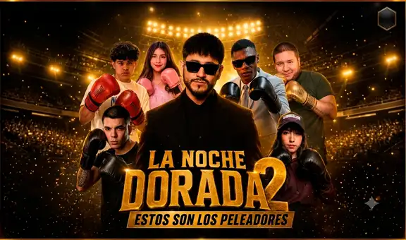 ‘La noche dorada 2’ del Zein: cuándo es, donde será y cartelera completa de peleas entre influencers y streamers