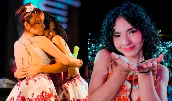 Fernanda Urbina, vocalista de La Bella Luz, rompe en llanto al cantar tema de desamor y sus compañeras la consuelan en pleno concierto