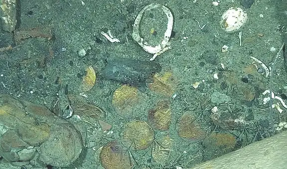 Descubierto a 600 metros de profundidad en el Caribe: un naufragio con 200 toneladas de oro y plata valorado en US$ 17.000 millones