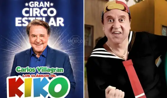 Carlos Villagrán regresa al Perú: el recordado 'Kiko' de 'El Chavo del 8' presentará su renovado espectáculo de circo