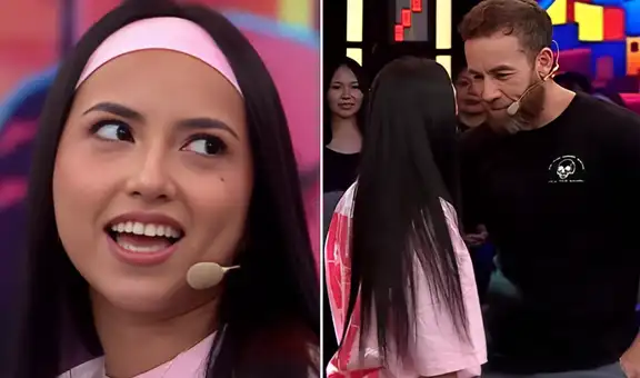 Lita Pezo se pone nerviosa tras inesperado comentario de actor peruano: "Tienes la llave de mi corazón"