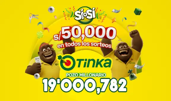 Resultados de La Tinka del domingo 12 de julio: consulta los números ganadores, premios del Pozo Millonario, boliyapa, S/50.000 y más