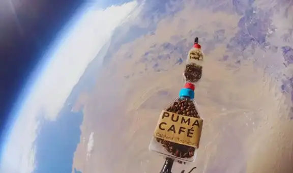 Un café del Cusco fue enviado a la estratósfera para un experimento científico: soportó -61,9 °C y radiación extrema