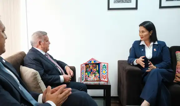 César Acuña tras reunión con Keiko Fujimori: "Es el momento para que coloque a las mejores personas"