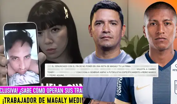 Denuncian a reportero de Magaly Medina por presunto hostigamiento para armar ampay a Reimond Manco y Pedro Aquino