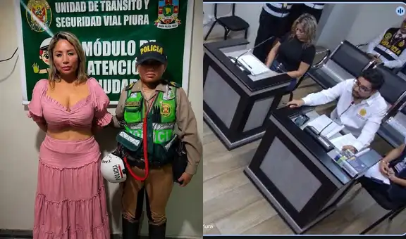 Exfiscal afrontará investigación en libertad tras agredir a policía que la intervino en Piura