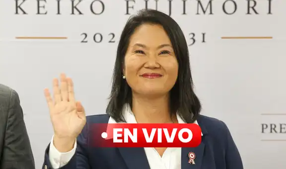 Keiko Fujimori EN VIVO: JNE entrega sus credenciales junto a Luis Galarreta y Miguel Torres