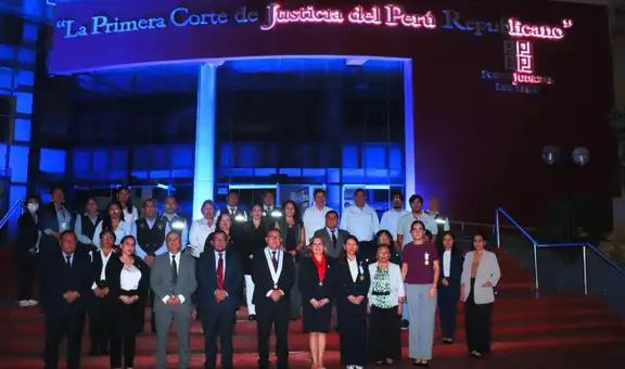 Corte de La Libertad inicia campaña Corazón Azul contra la trata de personas