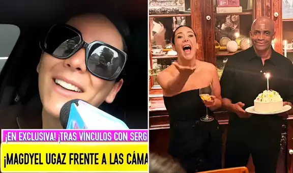 Magdyel Ugaz rompe su silencio tras revelarse que se está conociendo con Sergio George: "Le tengo mucho cariño"