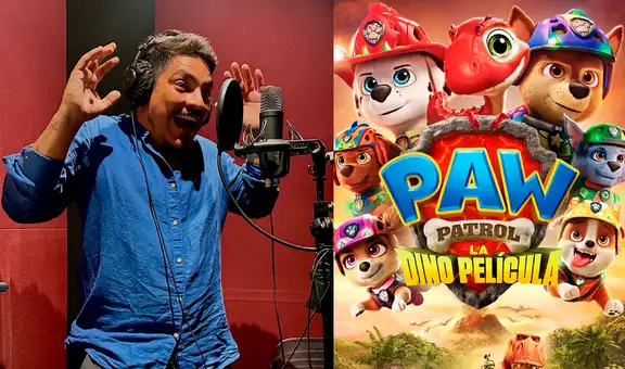 Erick Elera sorprende lejos de ‘Al fondo hay sitio’ y debuta en el doblaje con la nueva película de ‘PAW Patrol’