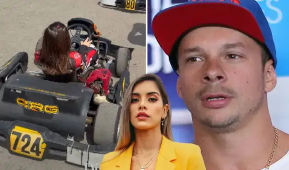 Mario Hart revela incidente de su hija con Korina Rivadeneira en plena pista de carrera: "Chocó en la primera curva"