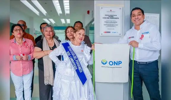Chiclayo: ONP inaugura nuevos ambientes de Yuyaq Casa del Pensionista
