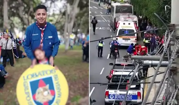 Padre de familia termina en UCI tras caer de bus en Jesús María: "La puerta se abrió y resbaló"