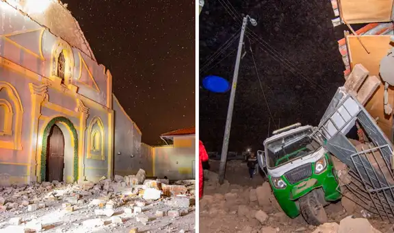 Las impactantes imágenes de Pumpunya tras el sismo en Junín: casas destruidas y familias durmiendo a la intemperie
