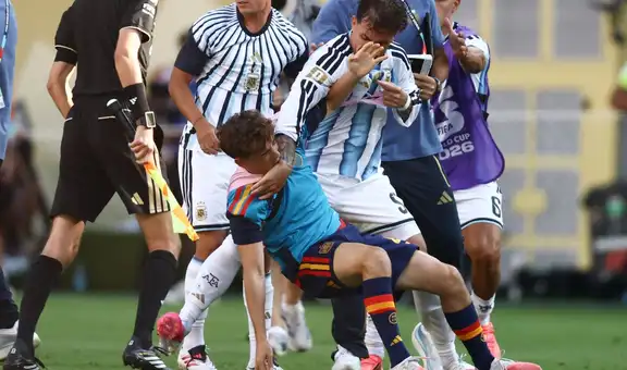 Leandro Paredes protagoniza fuerte cruce con Eric García y Gavi tras la derrota de Argentina en la final del Mundial 2026