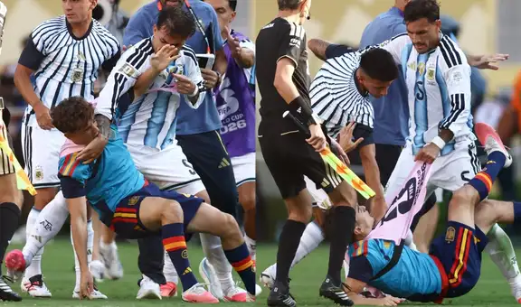 Leandro Paredes protagoniza fuerte cruce con Gavi tras la derrota de Argentina en la final del Mundial 2026