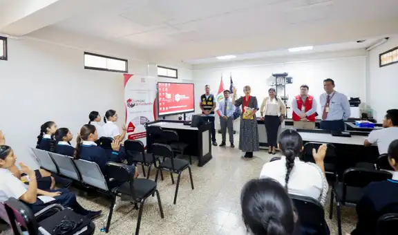 Escolares de Sullana conocen el proceso penal en la Ruta de Flagrancia del Poder Judicial