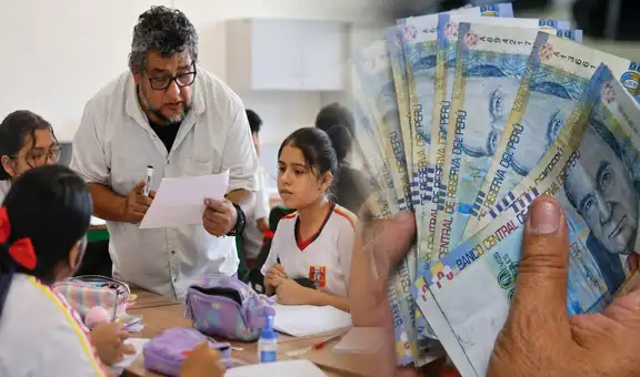 OFICIAL | Gobierno aprueba bono de S/487 para docentes y auxiliares: estos serán los beneficiados, según ley