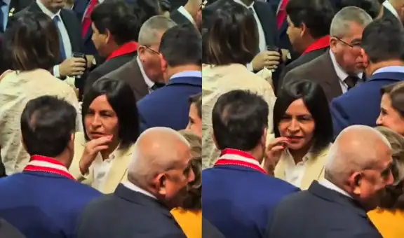 Abogada de Keiko Fujimori es captada riéndose con fiscal de la Nación y haciendo un gesto de silencio