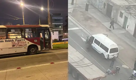Dos choferes asesinados en Lima y Callao en un solo día tras ola de ataques contra el transporte público