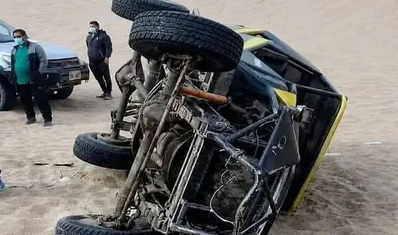 Turista pierde brazo tras volcadura de tubular en la Huacachina: Dircetur afirma que operan ilegalmente