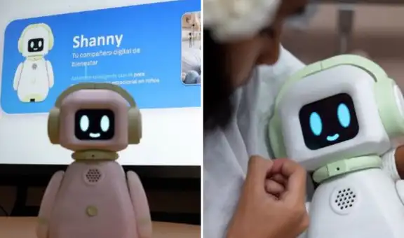 Así es 'Shany', el robot con IA que busca aliviar la ansiedad de niños hospitalizados en EsSalud