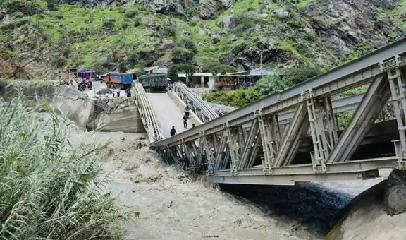 Puente Baños Chimú lleva seis meses colapsado en La Libertad y aún no tiene fecha de reposición