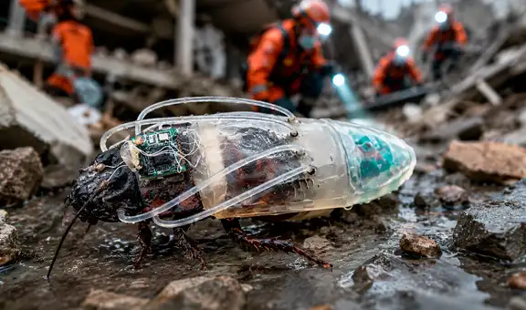 Las cucarachas ahora podrían ayudar a salvar vidas: científicos las convierten en aliadas para misiones de rescate