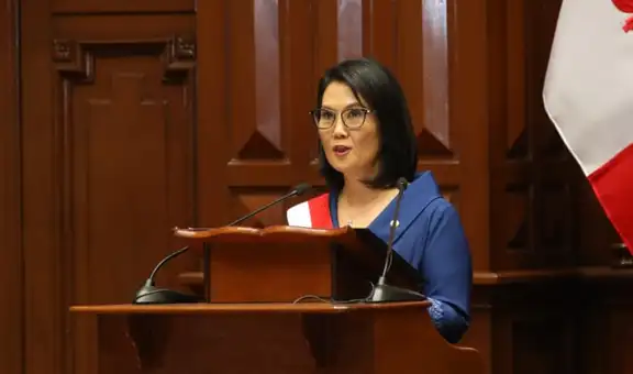Keiko Fujimori pidió una "reconciliación nacional", pero no habló de derechos humanos en su primer mensaje a la Nación