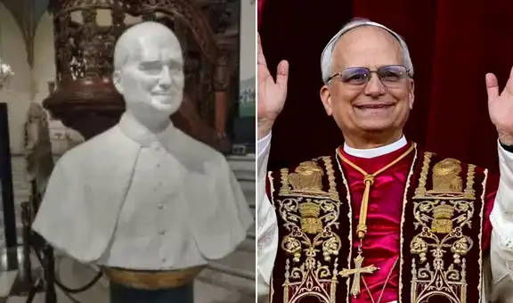 Papa León XIV estuvo presente de forma simbólica en la Misa y Te Deum 2026 con un busto en la Catedral de Lima