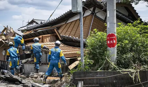 Japón eleva a 34 los muertos por el terremoto de Kumamoto y mantiene la búsqueda de sobrevivientes