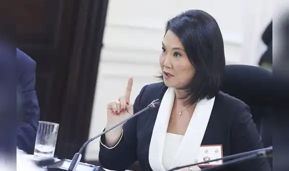 Fujimori pide reformar normas contra el crimen organizado y el lavado de activos sin precisar los cambios