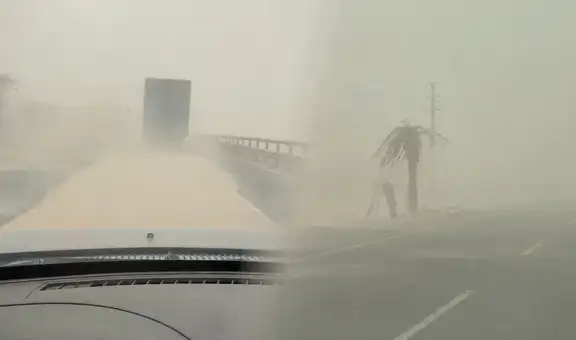 Fuertes vientos en Lima y tormenta de arena en Pisco por vientos Paracas de 50 km/h: Abraham Levy advierte posible impacto en la capital durante la noche de hoy