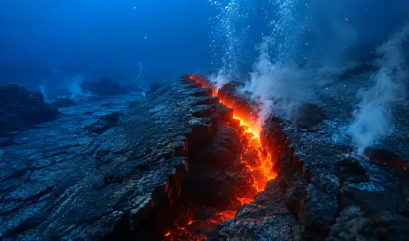 Científicos presencian por primera vez y en tiempo real cómo se rompe la corteza terrestre en lo profundo del océano: una escena que no olvidarán