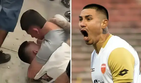 Jean Deza en nueva polémica: captan al futbolista protagonizando fuerte pelea en plena calle