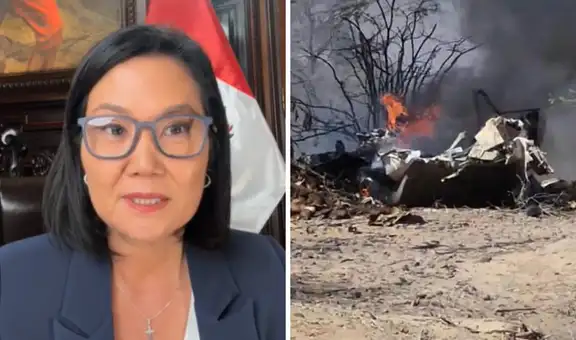 Keiko Fujimori descarta cierre del aeropuerto de Pisco tras accidente aéreo que dejó 13 muertos: "No se va a suspender"