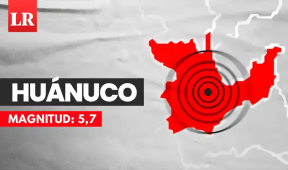 Temblor en Huánuco: sismo de magnitud 5,7 remeció Leoncio Prado esta noche, según el IGP