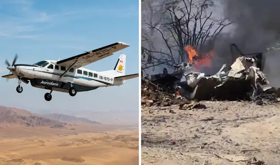 MTC suspende las operaciones de empresa Aerodiana mientras se investiga fatal accidente en Nasca